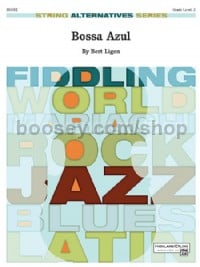 Bossa Azul (String Orchestra Conductor Score)