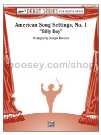 American Song Settings, No. 1 (Conductor Score)