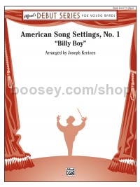 American Song Settings, No. 1 (Conductor Score & Parts)
