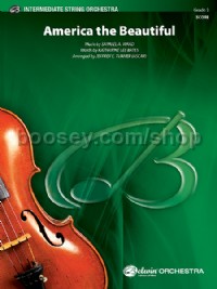 America the Beautiful (String Orchestra Conductor Score)