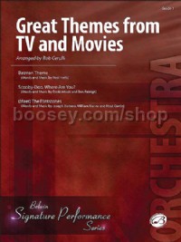 Great Themes from TV and Movies (String Orchestra Score & Parts)