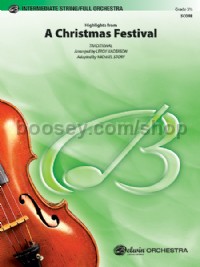 A Christmas Festival, Highlights from (Conductor Score)