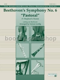 Beethoven's Symphony No. 6 "Pastoral" (Conductor Score)