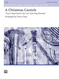 A Christmas Canticle (Conductor Score)