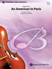 An American in Paris, Highlights from (String Orchestra Score & Parts)