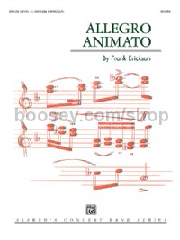 Allegro Animato (Concert Band Conductor Score)