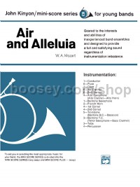 Air and Alleluia (Conductor Score)