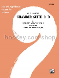 Chamber Suite in D (String Orchestra Conductor Score)