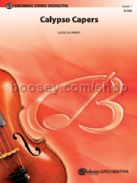 Calypso Capers (for Strings and Percussion) (String Orchestra Conductor Score)
