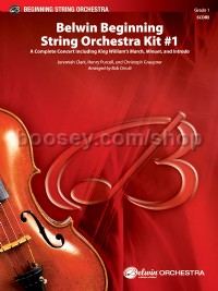 Belwin Beginning String Orchestra Kit #1 (String Orchestra Conductor Score)