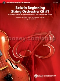 Belwin Beginning String Orchestra Kit #1 (String Orchestra Score & Parts)