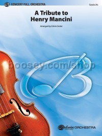 A Tribute to Henry Mancini (Conductor Score & Parts)