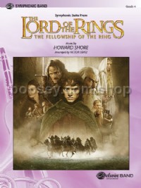 The Lord of the Rings: The Fellowship of the Ring, Symphonic Suite from (Concert Band Conductor Scor