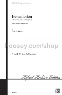 Benediction (SATB)