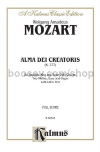 Alma Dei Creatoris, K. 277 (SATB with SAT Soli)