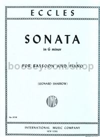Sonata Gmin for Bassoon