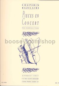 Pièces en concert - cello & piano