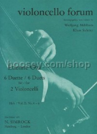Duets (6) vol.2 no 4-6 cello duet