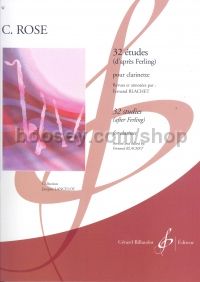 Etudes (32) clarinet