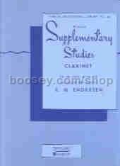 Supplementary Studies Clarinet Cl