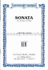 Sonata For Clarinet & Piano