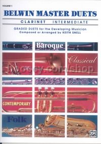 Belwin Master Duet Intermediate vol.1 clarinet