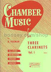 Chamber Music For 3 Clarinets vol.1