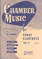 Chamber Music For 3 Clarinets vol.2