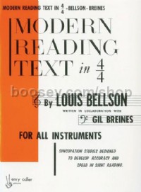 Modern Reading Text In 4/4 For Drums/Percussion (& other instruments)