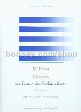 Concerto for Flute in Amin Flute & Piano 