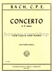 Concerto In Dmin Flute & Piano 