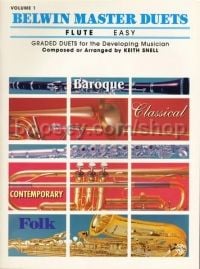 Belwin Master Duets Easy Book 1 flute Snell 