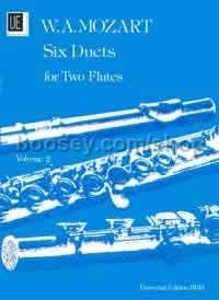 6 Duets, Vol.II (Flute Duo)