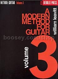 Modern Method for Guitar, Vol. 3