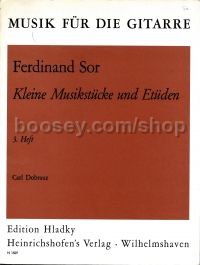 Kleine Musikstucke Und Etudes vol.3