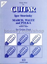 March-Waltz-Polka guitar duet