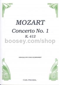 Concerto For Horn No1 K412 Hn/Piano Cu73