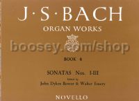 Organ Works, Book 4: Sonatas Nos.1-3