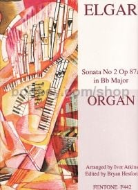 Organ Sonata No.2 in Bb major Op 87a
