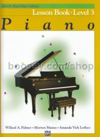 Alfred Basic Piano Lesson Book Level 3