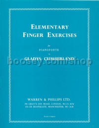 Elementary Finger Exercises (Abc Easy Studies)