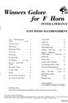 Winners Galore F Horn Piano Accompaniment