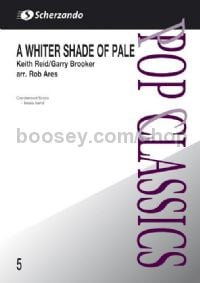 A Whiter Shade of Pale - brass band (score & parts)