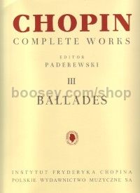 Complete Works Vol.3: Ballades for Piano Solo