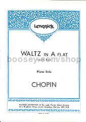 Waltz Op. 34/1 Ab piano