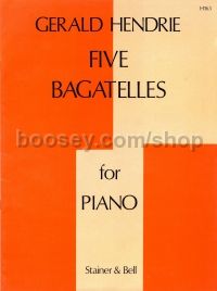 Bagatelles (5) piano
