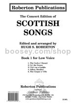 Scottish Songs, Book 1 for low voice & piano