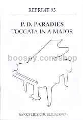 Toccata in A piano