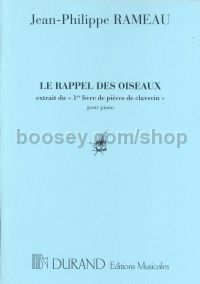 Le Rappel Des Oiseaux piano