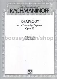 Rhapsody on a Theme of Paganini Op. 43 (arr. 2 pianos 4 hands)